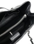 CHANEL 1991–1994 Matelassé Caviar Leather Shoulder Bag