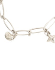 TIFFANY & CO. SV925 Elsa Peretti 5-Charm Bracelet