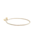 TIFFANY & CO. SV925 K18YG Twist Bangle