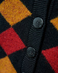 CHRISTIAN DIOR V-neck Sleeveless Cardigan Tops