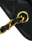 CHANEL Coco Mark Sun Motif Charm Chain Tote Bag/Shoulder Bag