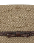 PRADA Jacquard Tri-Fold Wallet