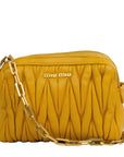 MIU MIU Matelassé Chain Shoulder Bag