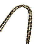 CHANEL 2004-2005 Matelassé 25W Chain Shoulder Bag in Caviar Skin