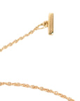 TIFFANY & CO. AU750 T Two Circle Diamond Necklace