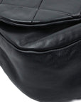 CHANEL 2006-2008 Coco Mark Matelassé Lambskin Shoulder Bag