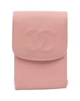 CHANEL 2004–2005 Caviar Leather Cigarette Case