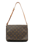 LOUIS VUITTON Monogram Musette Tango Shoulder Bag M51257