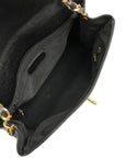 CHANEL 1996–1997 Coco Mark Caviar Leather Chain Shoulder Bag
