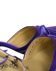 YVES SAINT LAURENT Pumps with Blue Ribbon