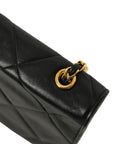 CHANEL 1986-1988Matelasse Chain Coco Mark Lambskin Shoulder Bag