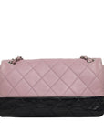 CHANEL 2008–2009 Matelassé Bicolor Chain Shoulder Bag
