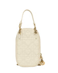CHRISTIAN DIOR Lady Dior Call'in Dior Phone Holder / Shoulder Bag