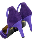 YVES SAINT LAURENT Pumps with Blue Ribbon