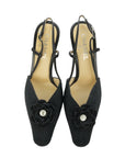 CHANEL Camellia Slingback Sandals