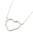 TIFFANY & CO. SV925 Twist Heart Necklace