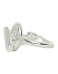 HERMES AG925 Croisette GM 53 Ring