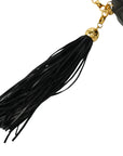 CHANEL 1991-1994 Coco Mark V-Stick Chain Lambskin Shoulder Bag
