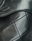 CHANEL 1997-1999 Fringe Bucket Lambskin Shoulder Bag