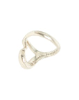 TIFFANY & CO. SV925 Elsa Peretti Open Heart Ring