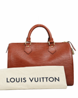 LOUIS VUITTON Epi Spidi 30 Boston HandbagM43003