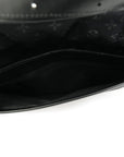 LOUIS VUITTON Monogram Comte De Femusette Satin Noir Shoulder Bag M92273