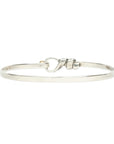 TIFFANY & CO. SV925 K18YG Love Knot Bangle