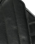 CHANEL 1991-1994 Coco Mark V-Stick Chain Lambskin Shoulder Bag