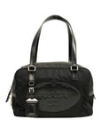 PRADA Nylon Leather Handbag