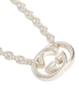 GUCCI SV925 Interlocking G Necklace