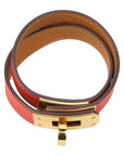 HERMES Mini Kelly Double Tour Bracelet