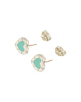 TIFFANY & CO. SV925 Love Tiffany Blue Heart Earrings