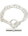 HERMES Ag925 Chaîne d’Ancre MM 14-Link Bracelet