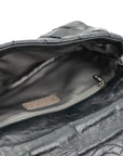 CHANEL 2009-2010 Pleated Shoulder Bag
