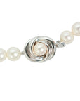 TASAKI Sterling Silver Pearl (Main Stones: 6.5-6.8mm) 30.9g Necklace