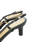 CHANEL Camellia Slingback Sandals