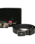 BALENCIAGA Ostrich Leather Belt