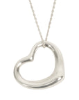 TIFFANY & CO. SV925 Open Heart Necklace
