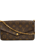 LOUIS VUITTON Monogram Pochette Felicie Shoulder Bag M81896