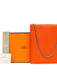HERMÈS Epsom Agenda PM Cover with SV925 Ballpoint Pen