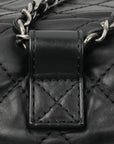 CHANEL 2012-2013 Matelassé Chain Lambskin Backpack