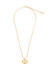CHRISTIAN DIOR CD Logo Necklace