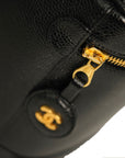 CHANEL 1997-1999 Vanity Caviar Skin Handbag