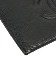 CHANEL Cocomark Caviar Skin Card Case