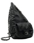 CHANEL 2012-2013 Matelassé Chain Lambskin Backpack