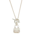 HERMES Ag925 Amulet Constance Necklace