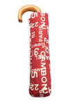 CHANEL Folding Umbrella Nylon Bordeaux OTHER ACCESSORY