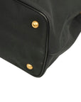 PRADA Logo Jacquard Handbag