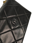 CHANEL 1986-1988Matelasse Chain Coco Mark Lambskin Shoulder Bag
