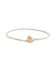 TIFFANY & CO. SV925 K18YG Twist Bangle